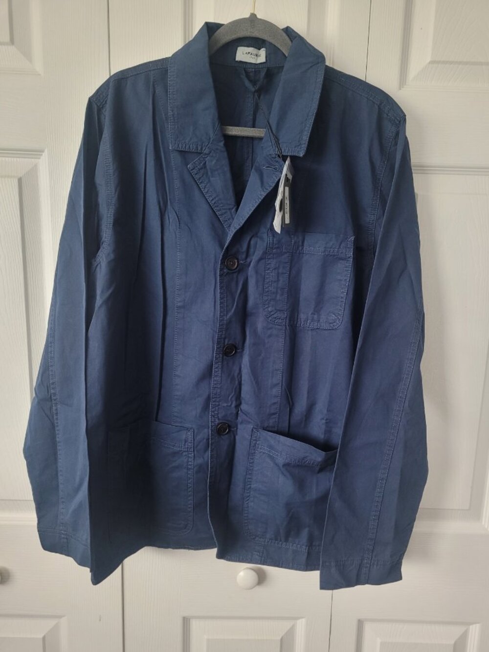 NWT LAFAURIE Men's Chore Jacket in Navy Size XXL